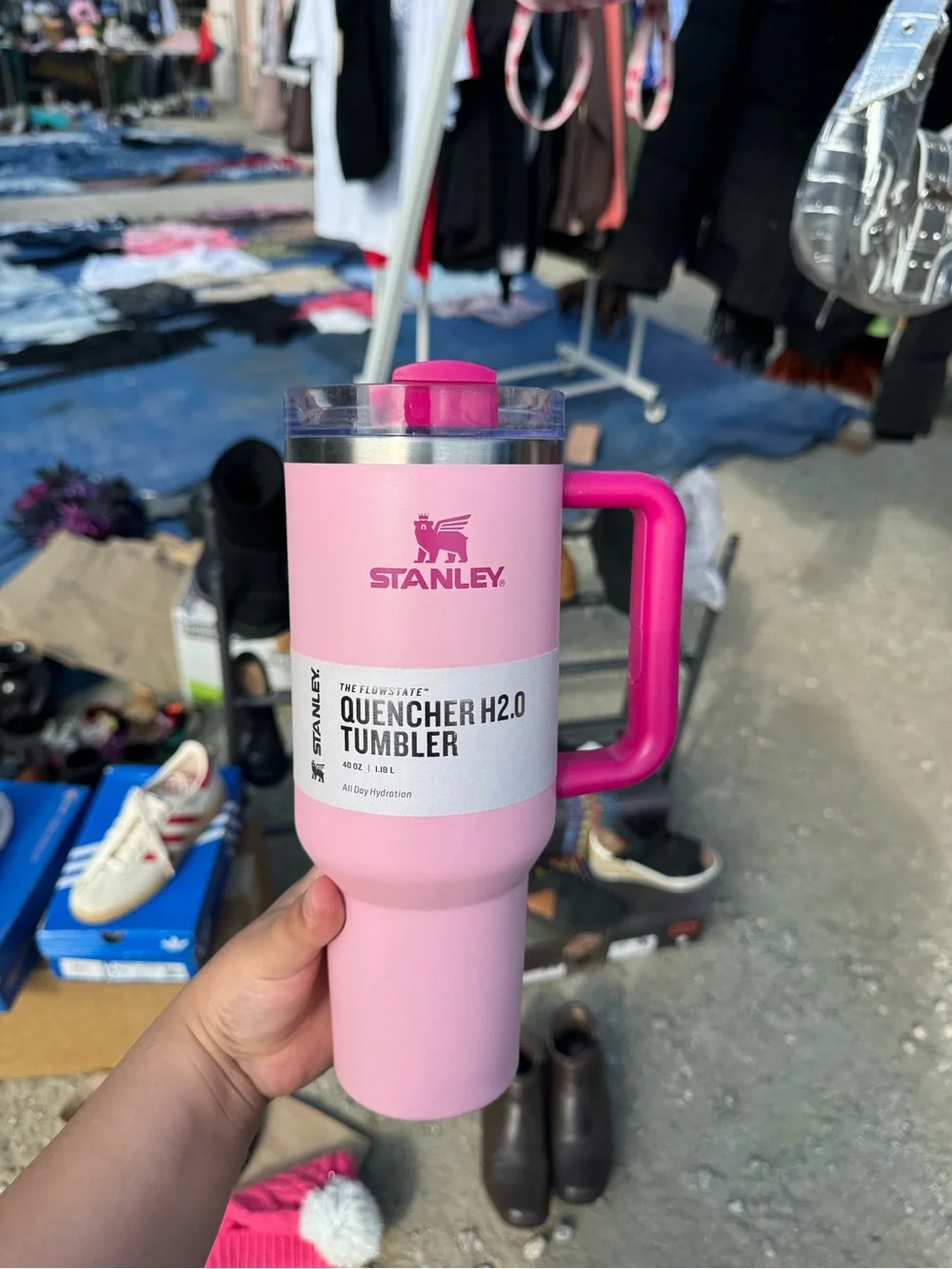 Stanley Pink Tumbler
